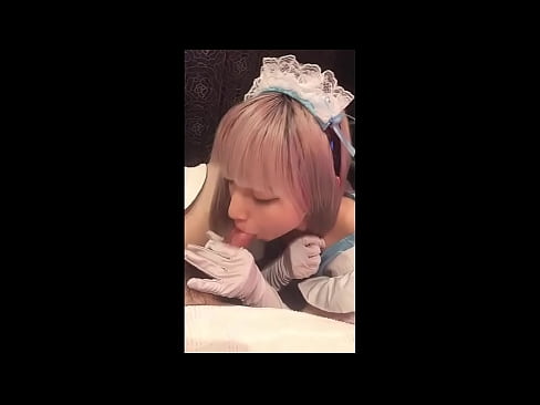 ❤️ Japonè idol [mayuka], kostim sèvant franse, pati 1, pip ak jerk off ak losyon ❤️ Videyo pònografi nan nou ☑